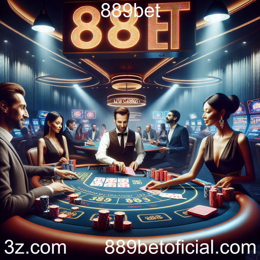 A Experiência Imersiva do Cassino Ao Vivo no 889bet